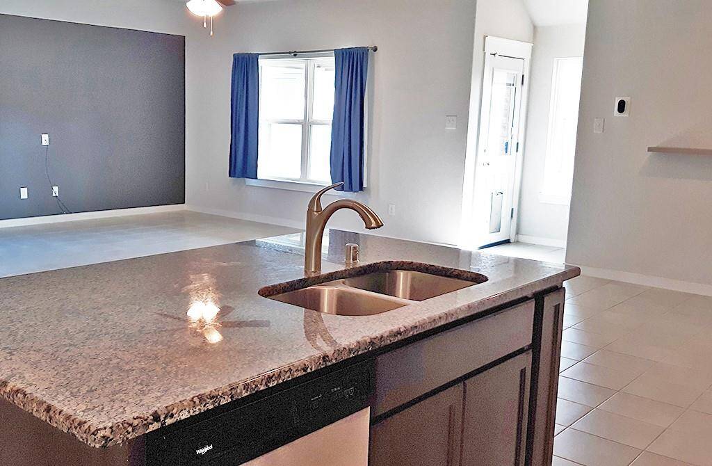 Granite Island in Kitchen
