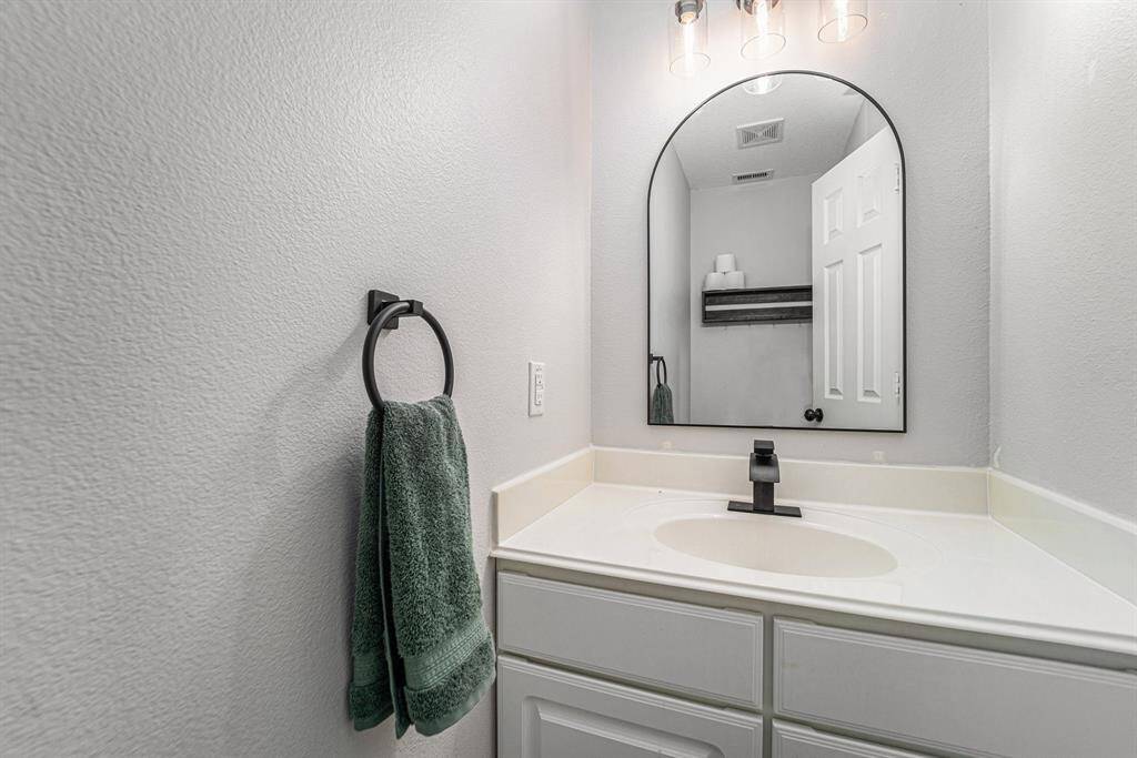 Half bath downstairs