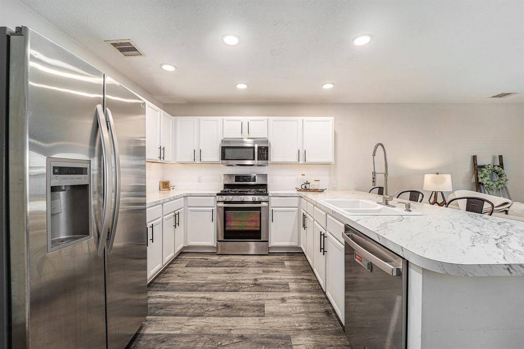 Updated Kitchen with stainless steel appliances