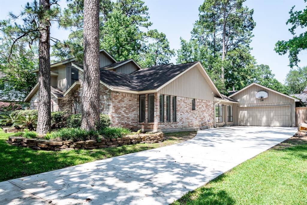 Brand-new driveway leads directly to the spacious garage.