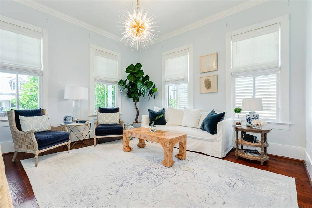 Beautifully furnished Home with Stunning wood floors