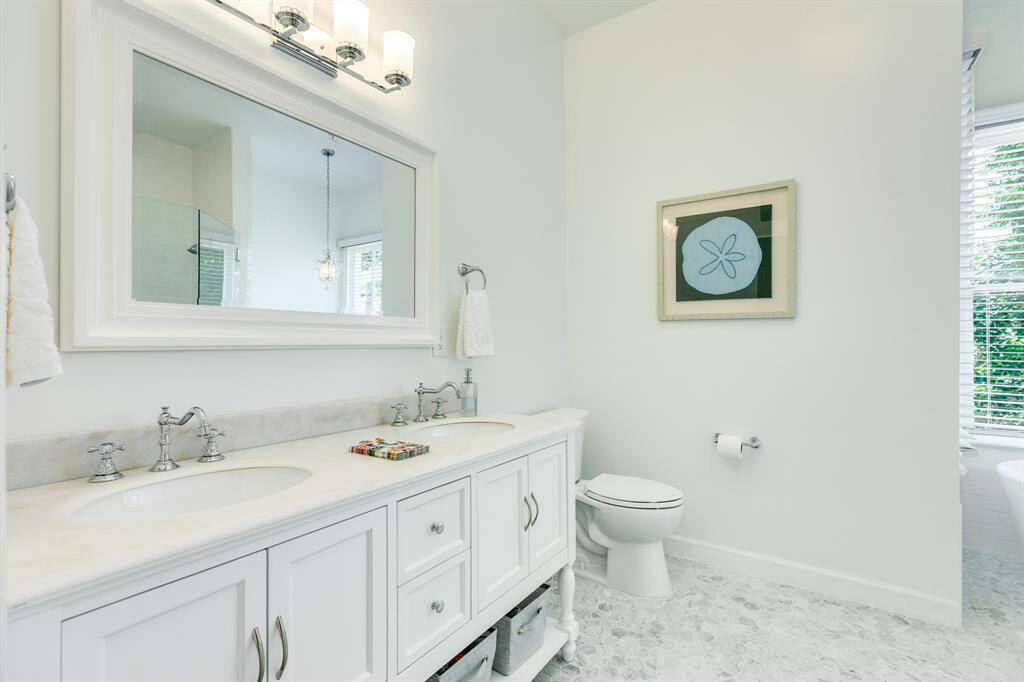 Primary Bathroom on the First Floor