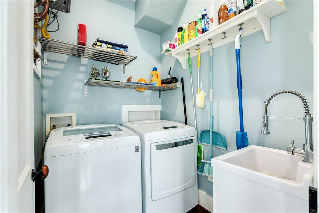 First Floor Laundry Room