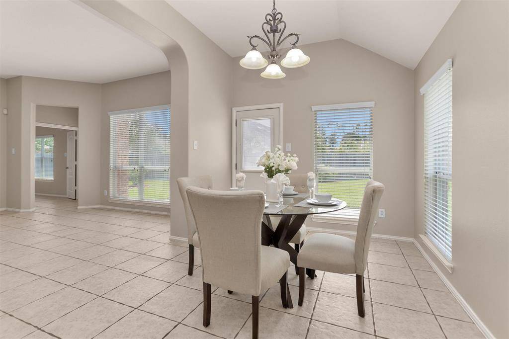 Breakfast area with tons of natural light