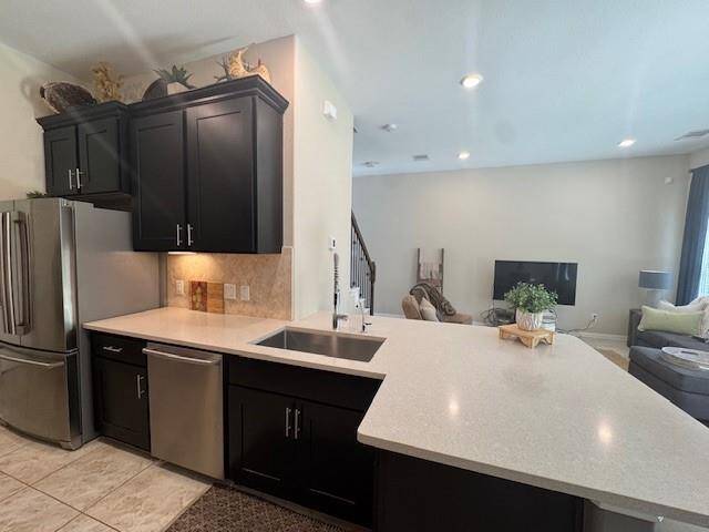 Sleek counter tops and elegant finishes!