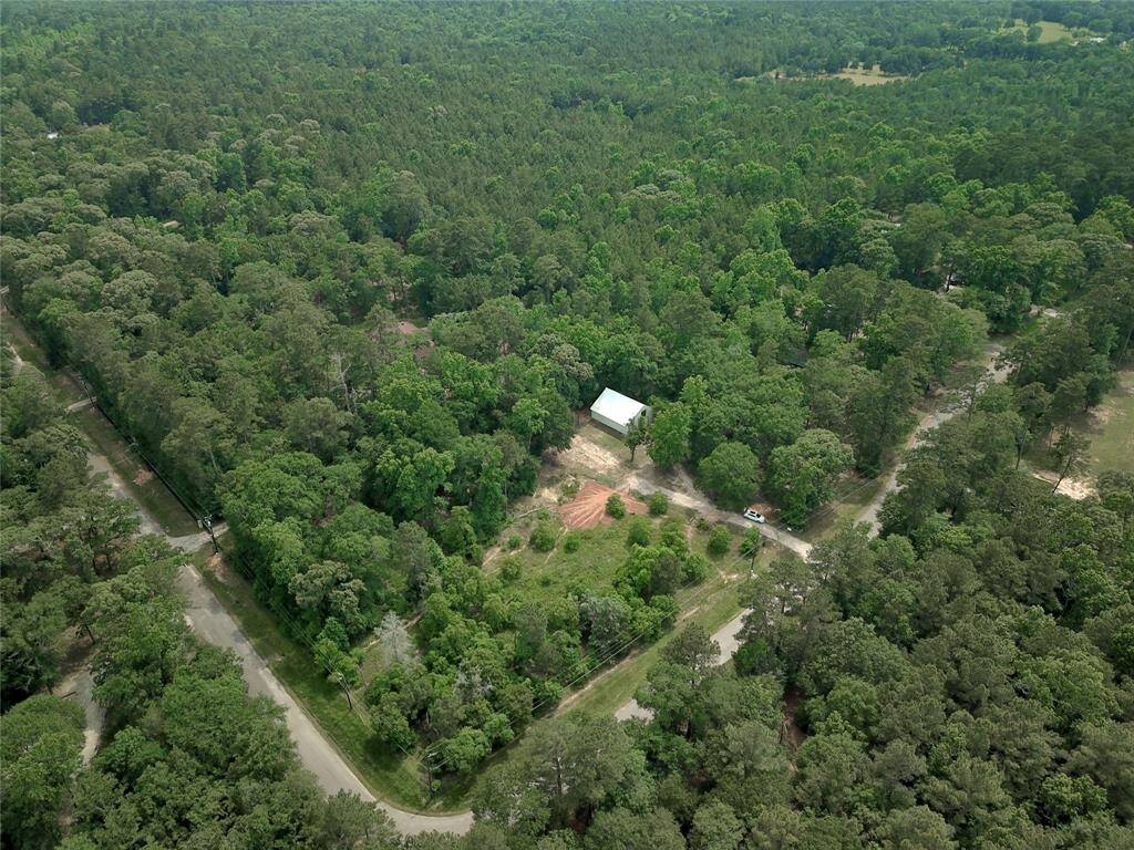 aerial view of property