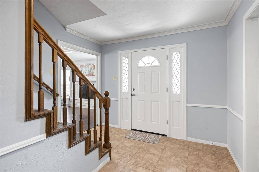 ENTRY - Home is nice and bright when you come through the front door.  Front door replaced April 2025.