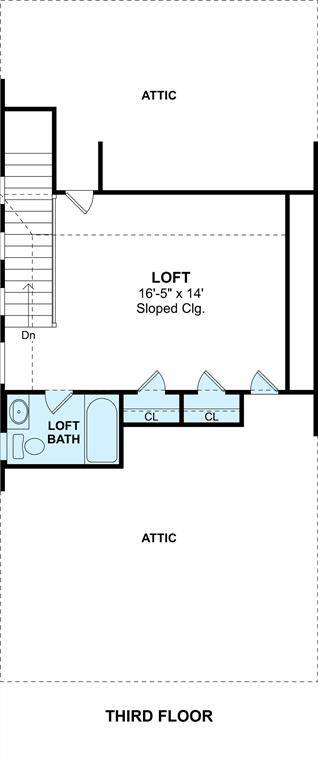 The Frances floor plan by K. Hovnanian Homes. 3rd floor shown. * Prices, plans, dimensions, features, specifications, materials, and availability or homes or communities are subject to change without notice or obligation.