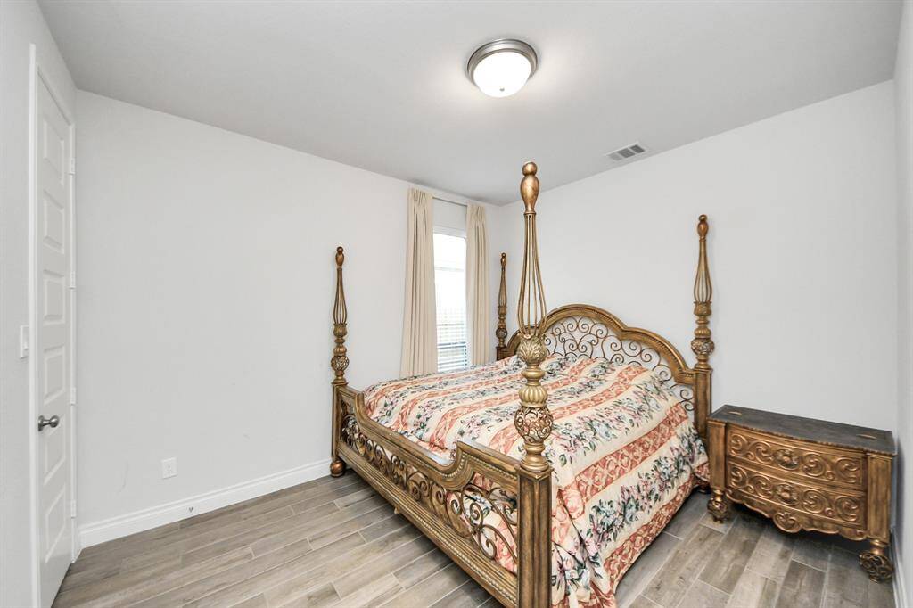 Bedroom #2 is located on the first floor, beside the office.