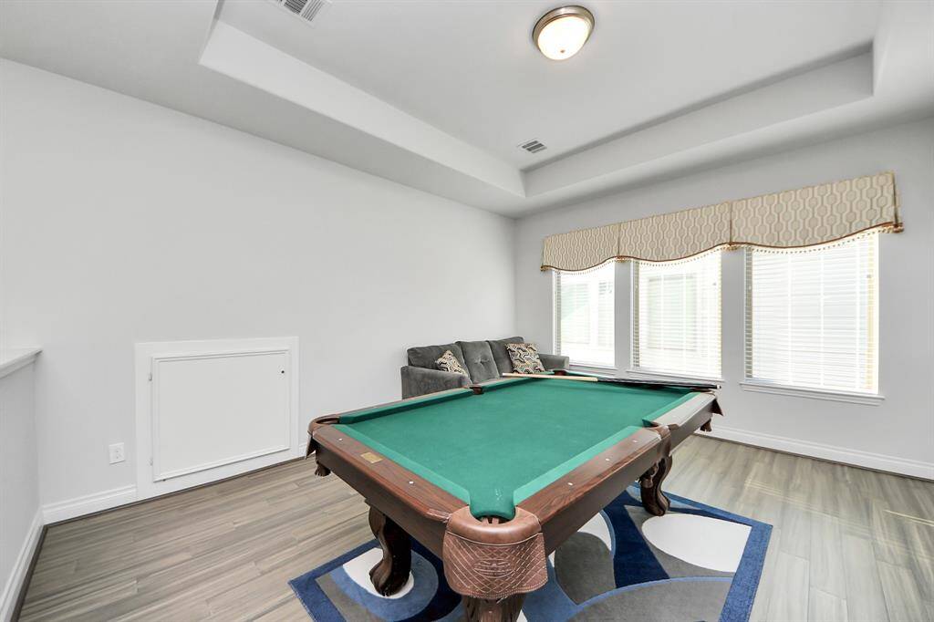 There are lots of possibilities in this game room!