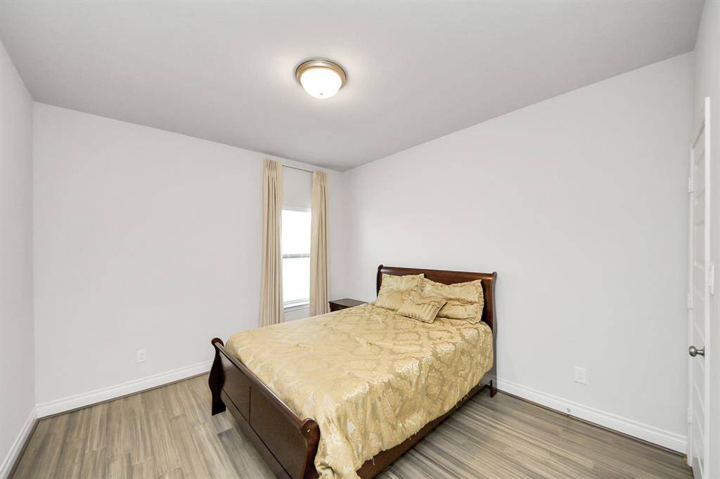 Bedroom #3 is located on the second floor of the home.