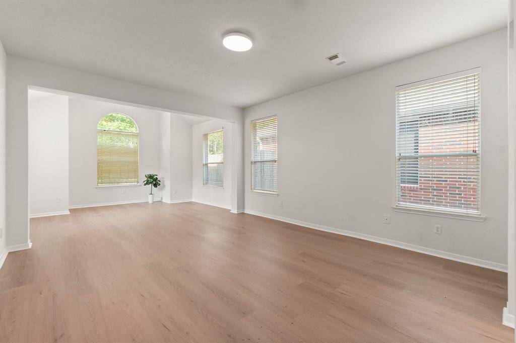 Primary bedroom with sitting area