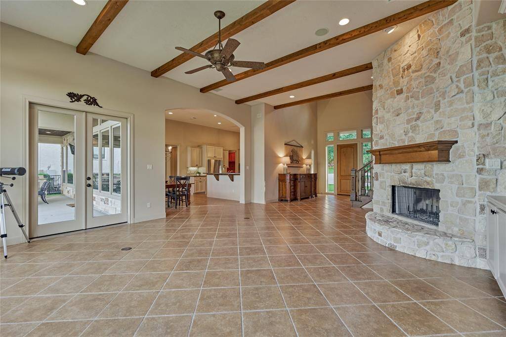 The wide open spaces are perfect for entertaining.