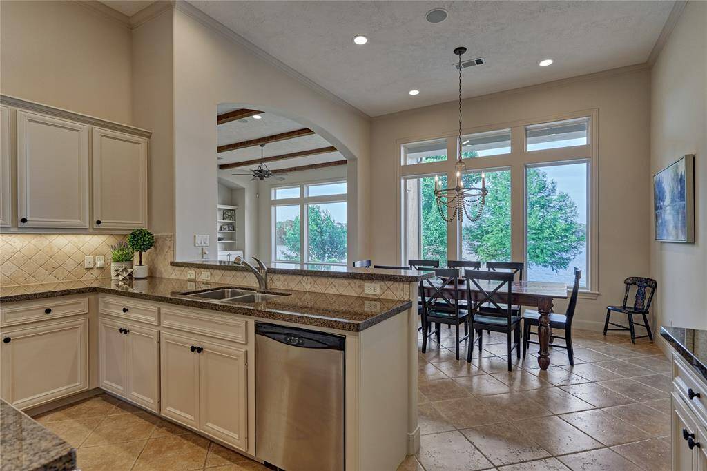 Beautiful lake views from almost every room in the house!