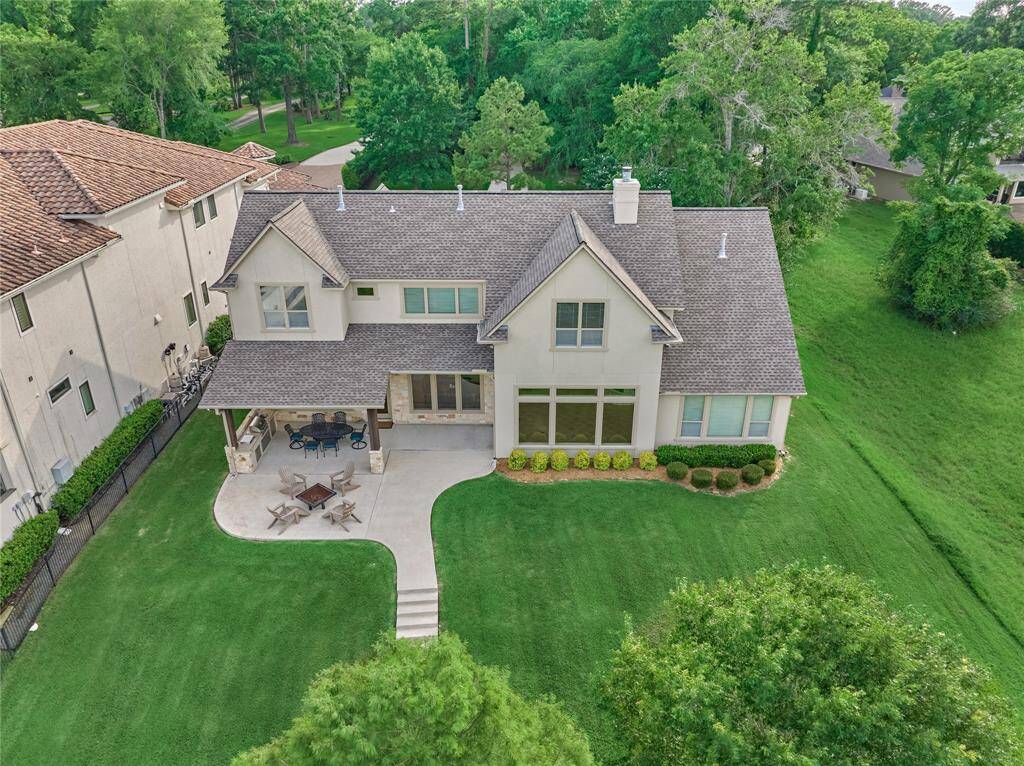 The meticulous landscaped back yard creates a picturesque setting to enjoy while lounging.