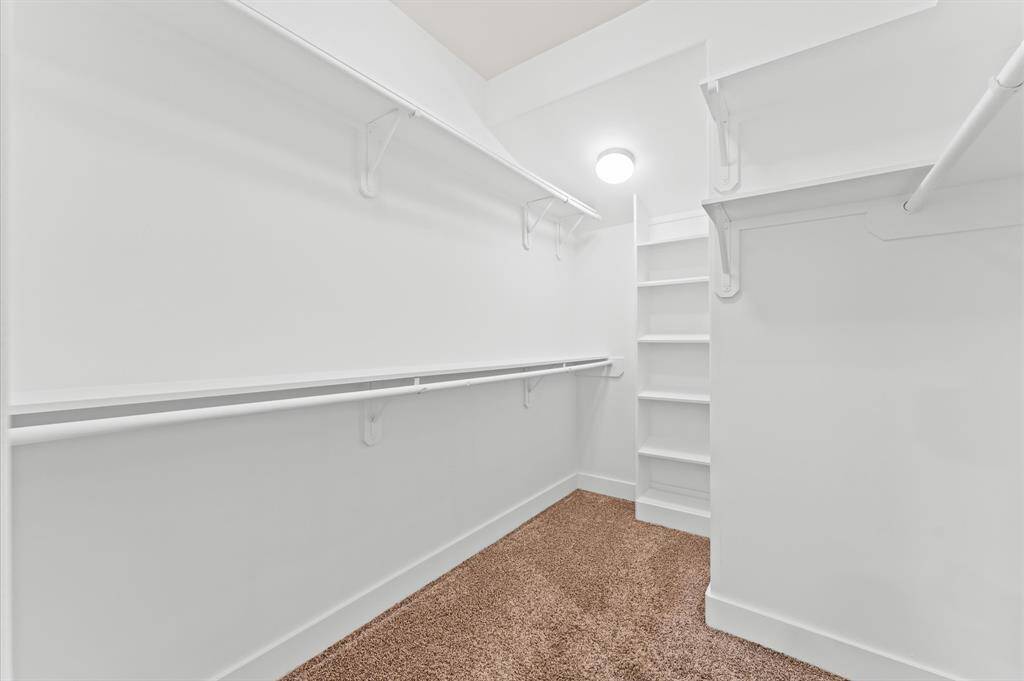 Primary walk in closet