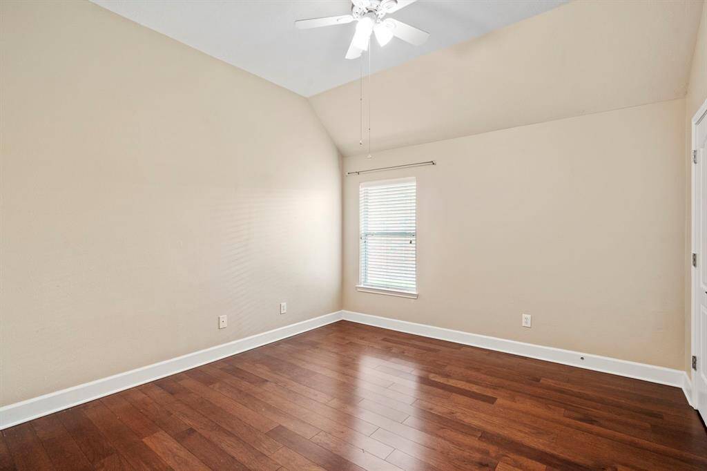 One of two secondary bedrooms, have you  noticed the lack of carpet in this property?