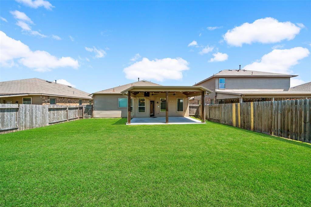 Expansive backyard perfect for outdoor activities and relaxation.