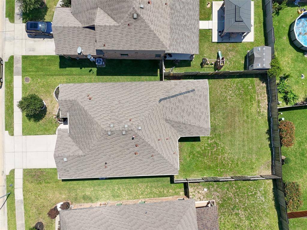 Another aerial view of the property,