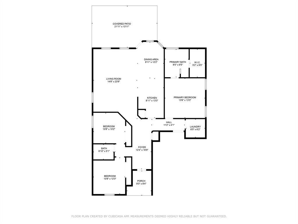 Floor plan.  Buyer needs to verify all measurements,