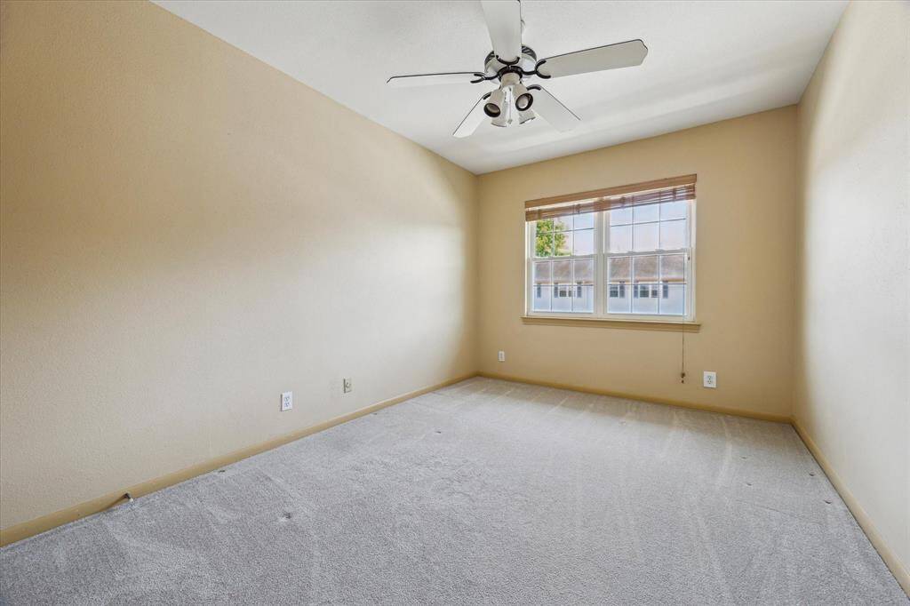 Bedroom #1: Large and with room for furniture. Easy to move furniture in and out and is complemented by recent carpet.