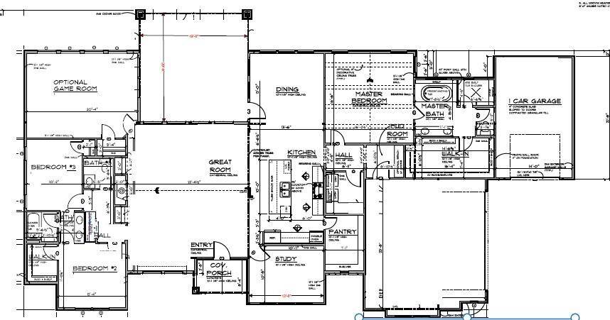Floor Plan 11 with optional game room included. A beautiful 1 story estate to call home!