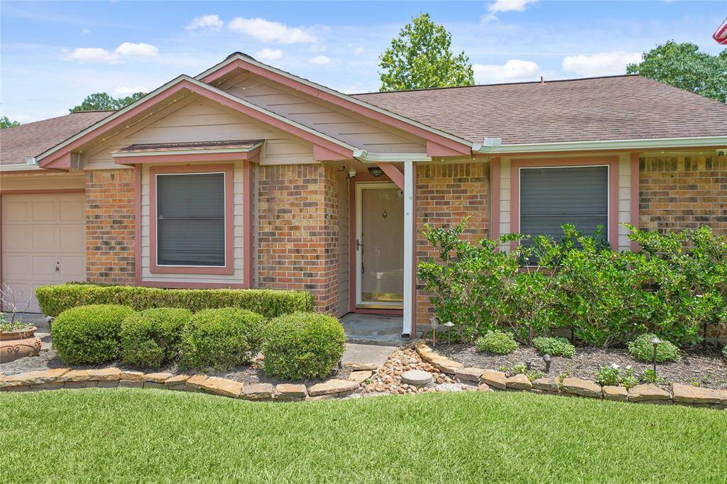 Come see this charming single-story brick home with a welcoming front porch, well-maintained landscaping and solar screens on the windows.