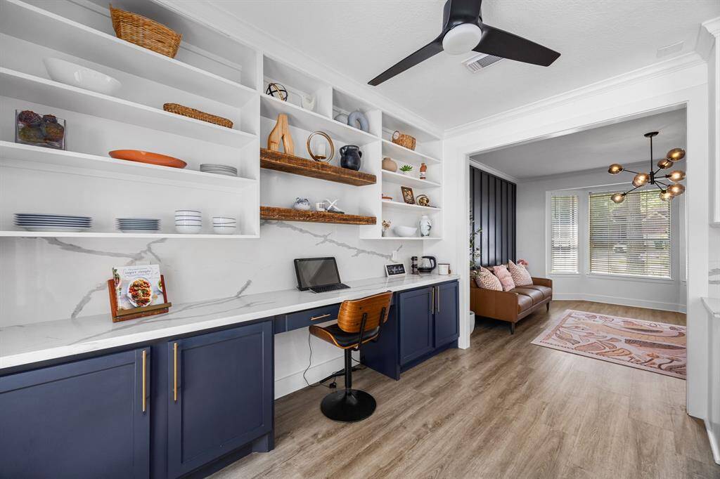 What a gorgeous space to feature your collectibles
