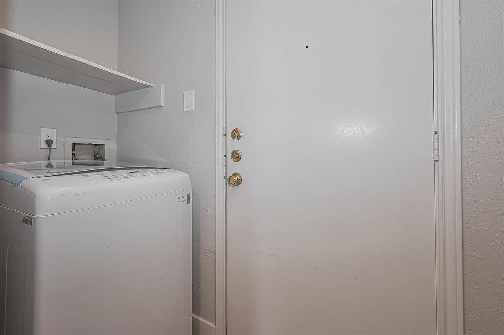 Utility Room.  Washer and Dryer - Included
