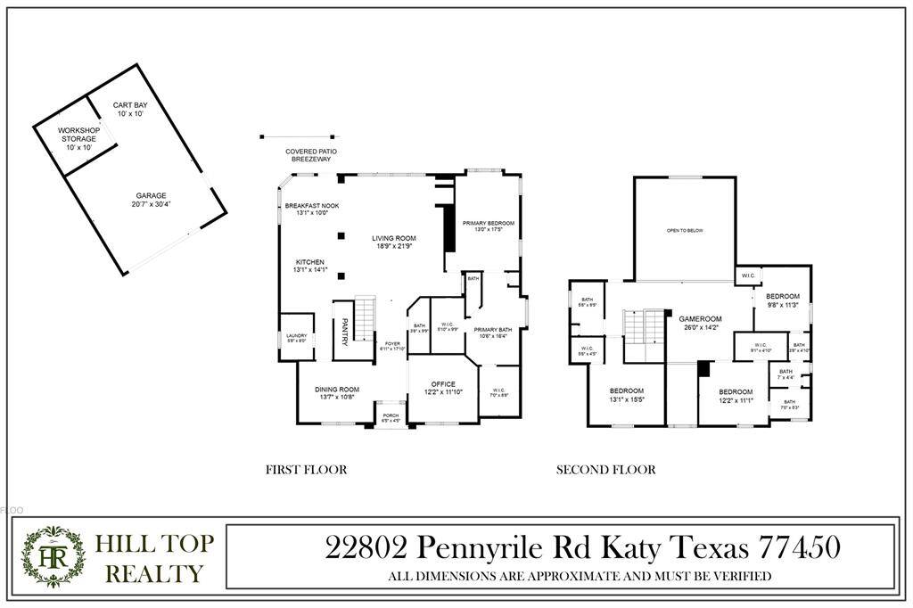 22802 Pennyrile Ln - Floorplan Layout
