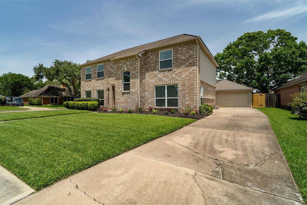 Extended driveway leading to your detached garage