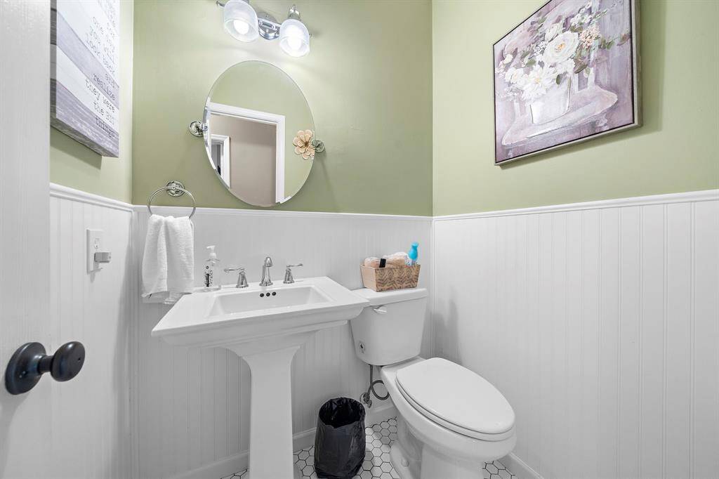 Downstairs Half bathroom