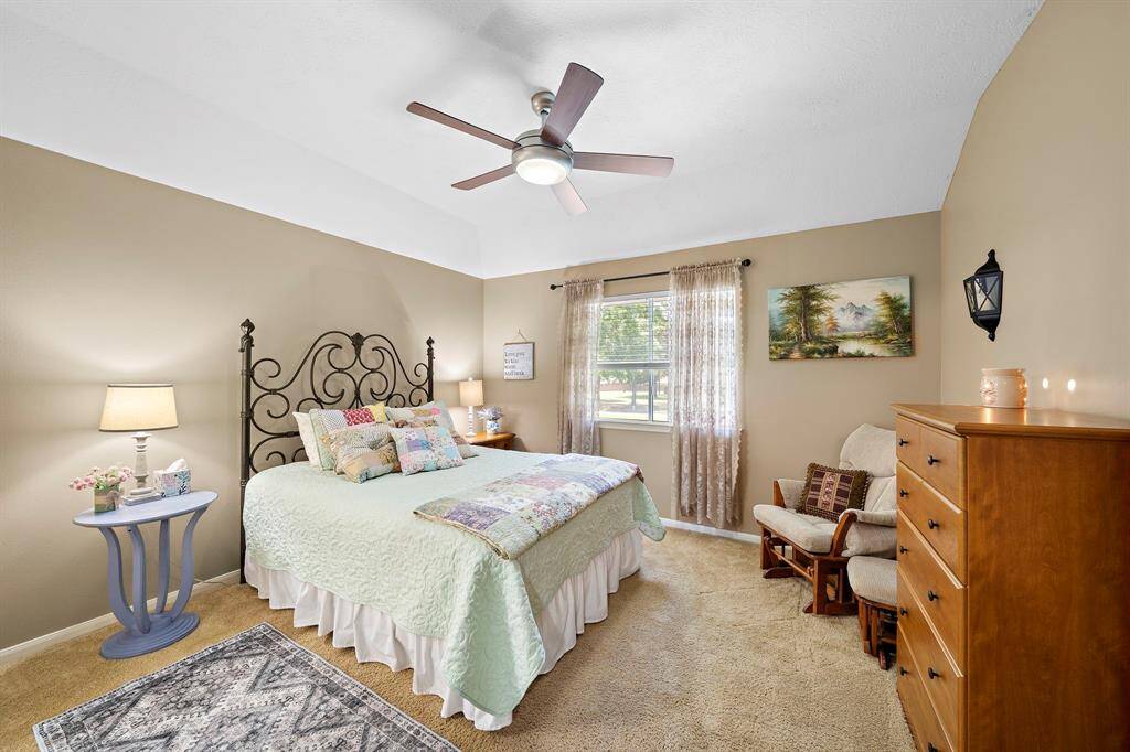 Another Large Secondary bedroom with its own walk-in closet and access to one side of the Jack & Jill bathroom