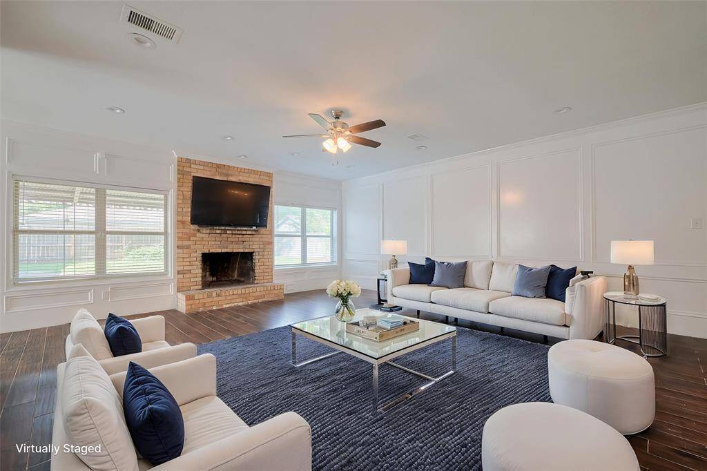 Family Room/ Virtually Staged