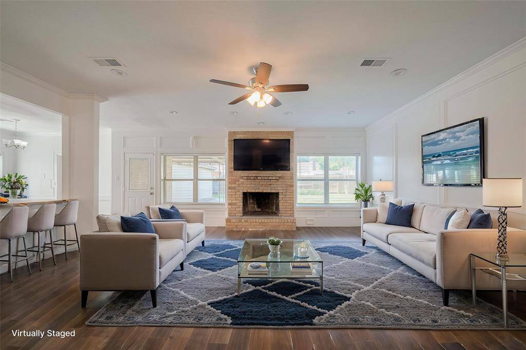 Family Room/ Virtually Staged