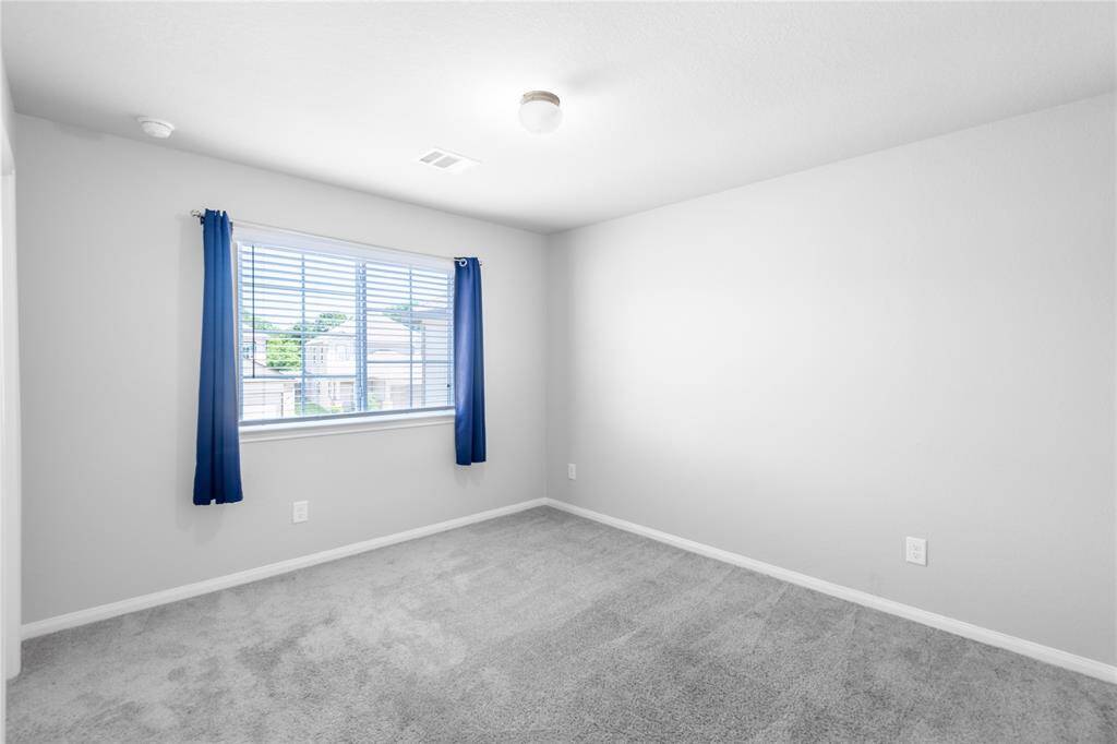 Second Bedroom upstairs. Actual furniture digitally removed!