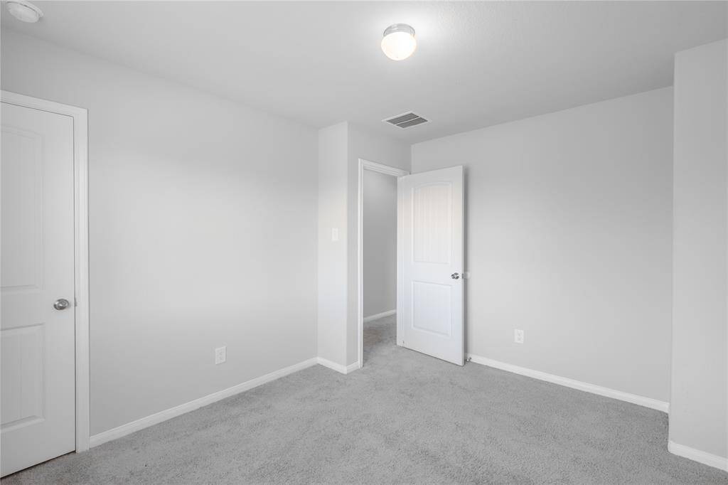 Another view of Third Bedroom upstairs. Actual furniture digitally removed!