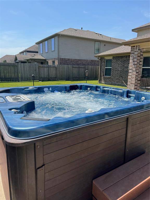Nice backyard spa for relaxation