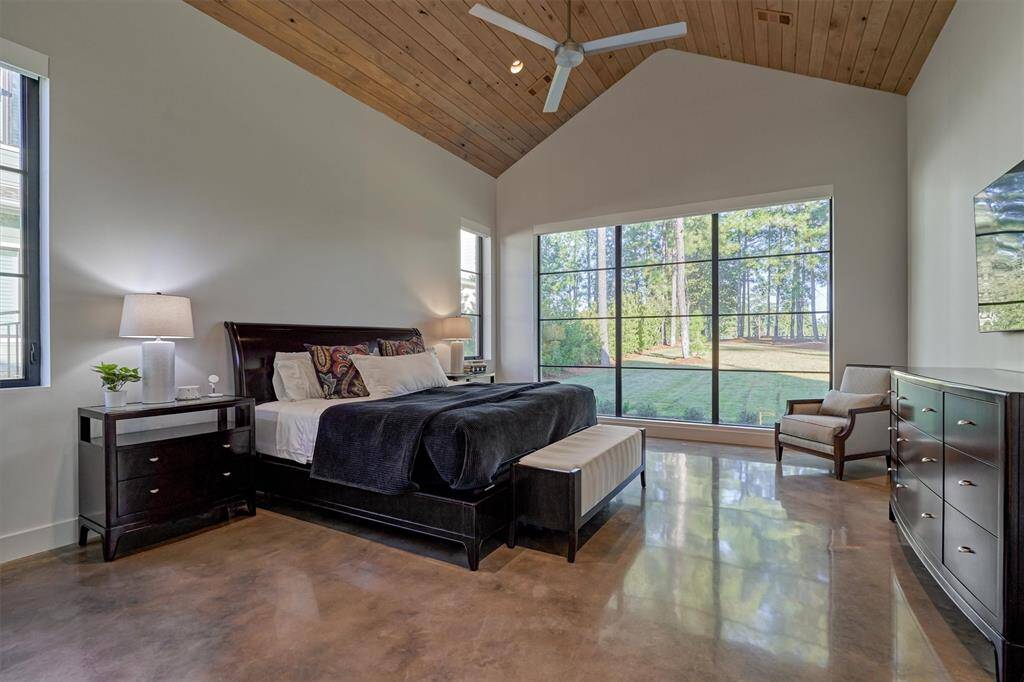Private and peaceful retreat with electric roller shades, Heos audio zone, and beautiful natural light