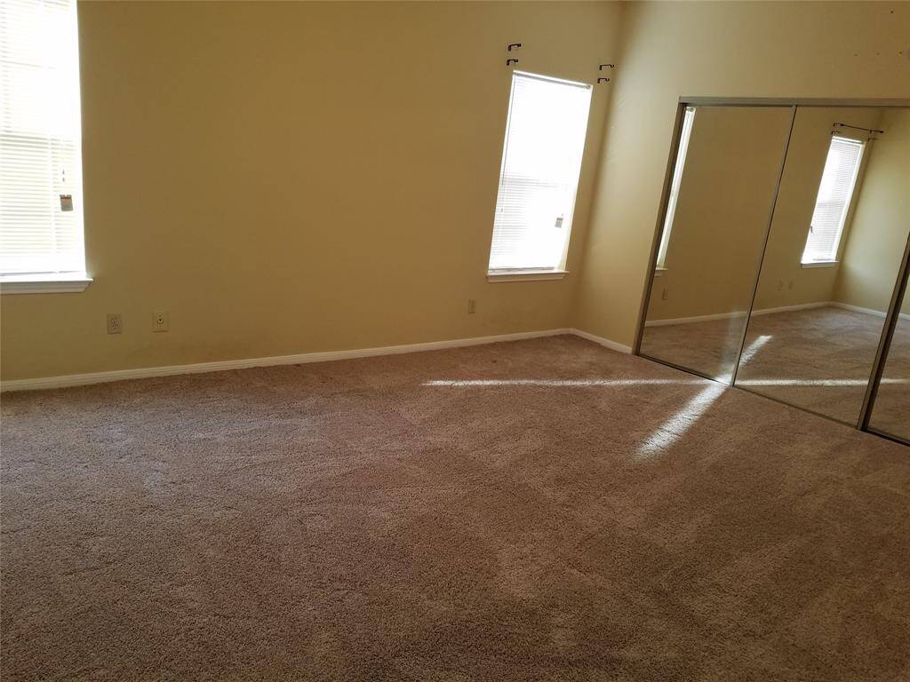 Second bedroom and large closet.