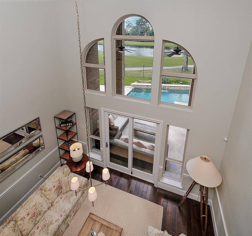 View of living/dining room