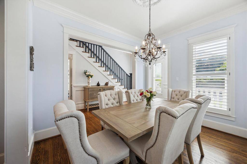 Imagine the memories you'll create sharing meals with loved ones in this beautiful space.