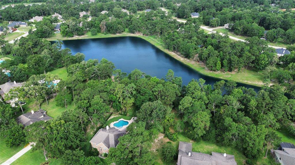 Pictured, one of four lakes for residential use in the Estates of Legends Ranch Community - home is not located on or near water.