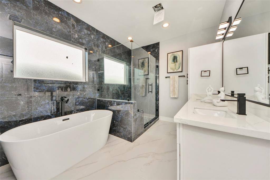 Master bathroom
