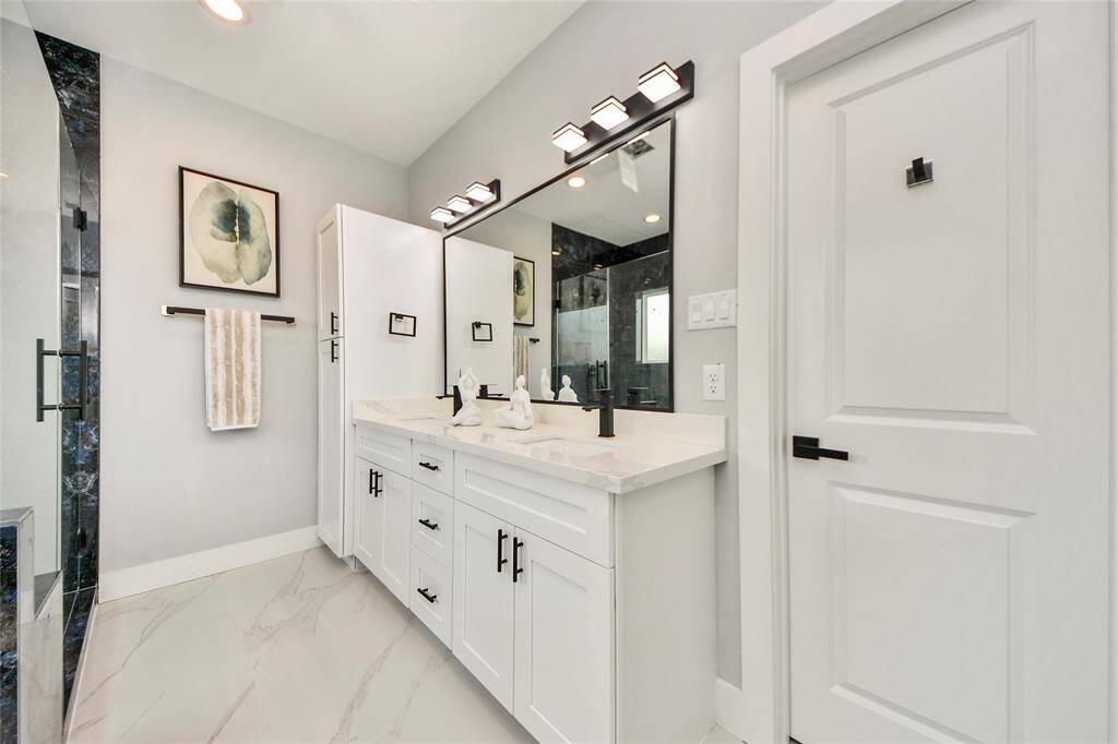 Master bathroom