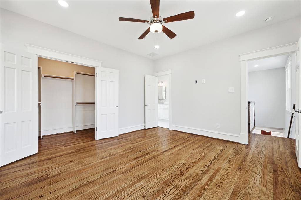 The second Primary Suite also has a large walk-in closet and ensuite bath.