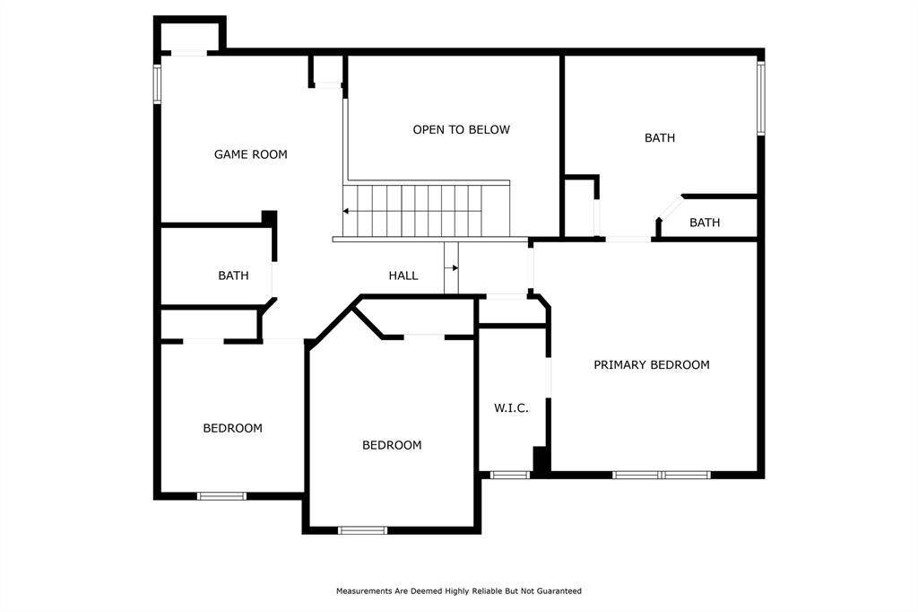 Upstairs Floorplan