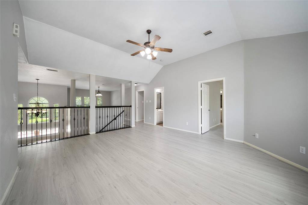 Upstairs gameroom