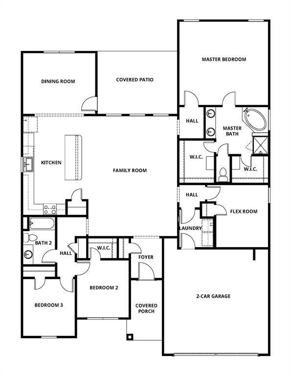 The Leland Floor Plan