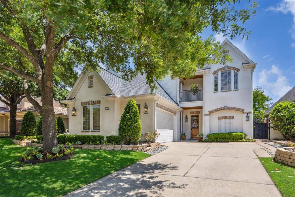 Stunning and completely remodeled in 2023! Charming exterior with German schmear over the brick, new roof, knotty alder front door and side entry door.